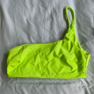 WHITEFOX CROPPED ONE SHOULDER TOP - SZ SMALL